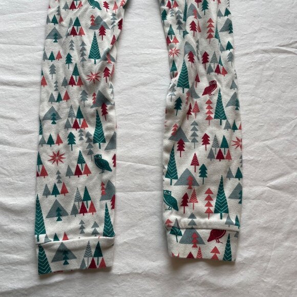 Tea Collection Kids Winter Woodland Pajama Set Size 8 - Picture 11 of 11